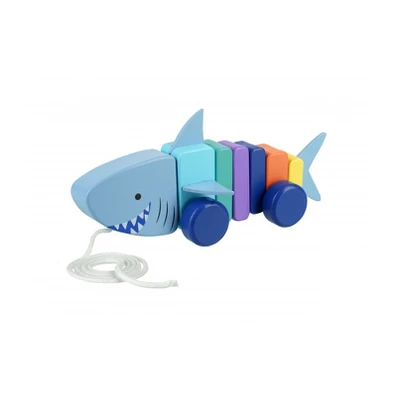 Καρχαρίας Συρόμενο Ξύλινο Παιχνίδι Orange Tree Toy