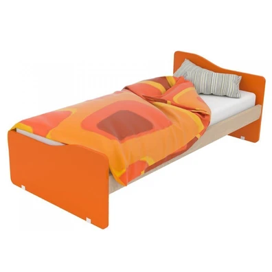 Wooden Single Bed for mattress 90x200 Alfa Set Tet