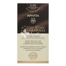 Apivita My Color Elixir – 5.85 Καστανό Ανοιχτό Περλέ Μαονί, 50ml