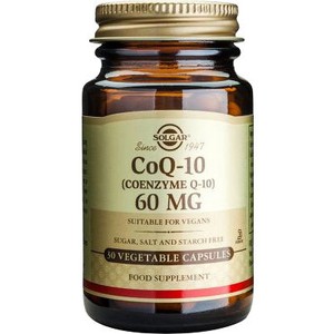 SOLGAR CoQ-10 60mg 30vegetable capsules