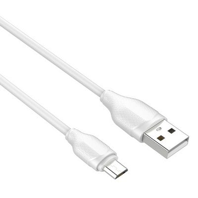 Καλώδιο Φόρτισης Κινητού USB Σε microUSB 1m 25W Γρ