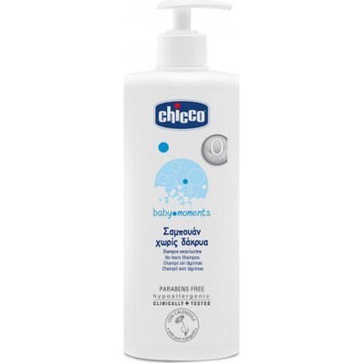 CHICCO Baby Moments Βρεφικό Σαμπουάν Χωρίς Δάκρυα 500ml