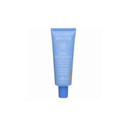 Apivita Aqua Beelicious Tinted Cream SPF30 Thin Liquid Moisturizing Cream For Natural Glow SPF30 40ml