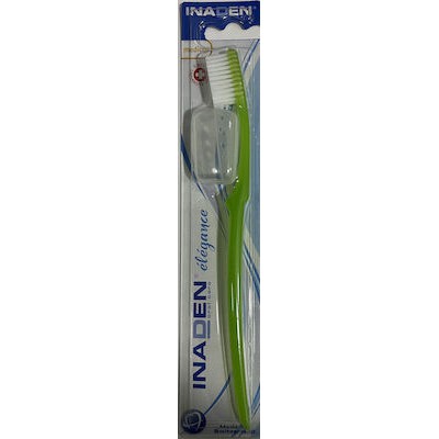 INADEN Elegance Medium Toothbrush Μέτρια Οδοντόβουρτσα Για Βαθύ Καθαρισμό Με Εργονομικό Σχήμα Σε Διάφορα Χρώματα