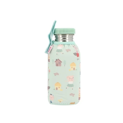 Aνοξείδωτο Μπουκάλι Νερού 500ml 3 Little Pigs - Tu