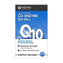 Agan Co-Enzyme Q10 100mg, 30 veg caps