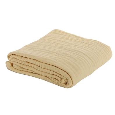 Κουβερτα  Whisper 110x150 nef-nef Home Wear Yellow