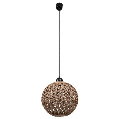 Pendant Light 1xE27 Ball Rope 30cm