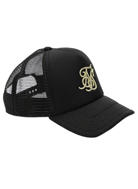 Siksilk black foam trucker cap