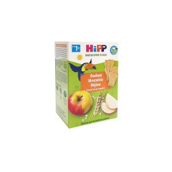 Hipp Παιδικά Βιολογικά Μπισκότα Μήλου Χωρίς Προσθήκη Ζάχαρης Mε Γεύση Από Φρούτα Από το 12ο Μήνα 150gr