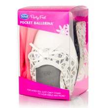 Scholl Pocket Ballerina (35-36) - Άσπρη, 1 ζευγάρι