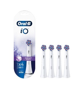 Oral-B iO Radiant White Κεφαλές Βουρτσίσματος, 4 τ