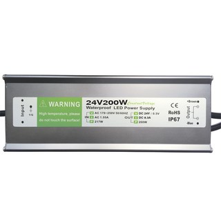 Power Supply Waterproof IP67 200W 24V SV-A24200E