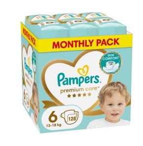 Pampers Premium Care Πάνες Μέγεθος 6, 13-18 kg, Mo