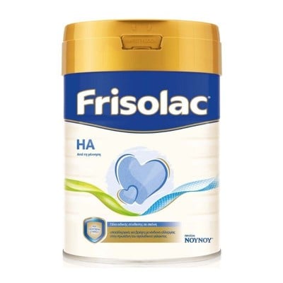 FRISOLAC HA Υποαλλεργικό Βρεφικό Γάλα Σε Σκόνη Από Τη Γέννηση 400g