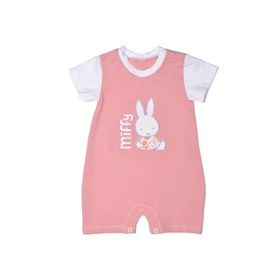 Miffy Des.16 Φορμάκι Καλοκαιρινό ροζ Μεσαίο με Κέν