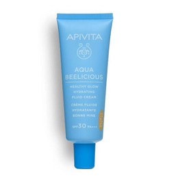 Apivita Aqua Beelicious Ενυδατική Κρέμα Προσώπου Ημέρας με Χρώμα SPF30, 40ml