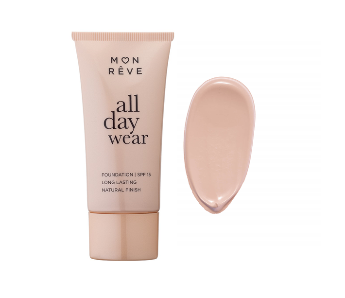 MON REVE ALL DAY WEAR FOUNDATION No101