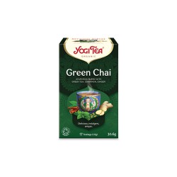 YogiTea Green Chai Decoction With Green Tea & Spices 17x1.8gr