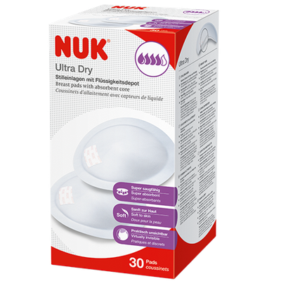 Nuk Επιθέματα Στήθους Ultra Dry 30 Τεμάχια