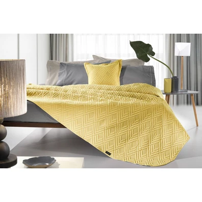 Σετ 2τμχ Κουβερλί Curves Lime 160x240 guy Laroche 