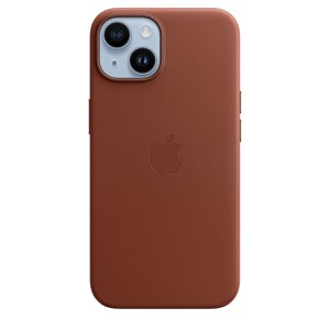 Apple Leather Case with MagSafe Umber iPhone 14