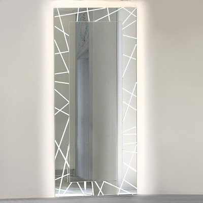 Καθρέπτης σαλονιού τοίχου ολόσωμος 80x180 με φωτισ