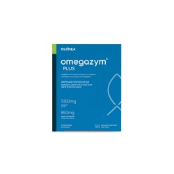 Olonea Omegazym Plus Omega 3 & Fish Oil Συμπλήρωμα Διατροφής Με Ιχθυέλαιο Και Ω3 Λιπαρά Οξέα 90 κάψουλες