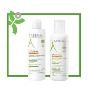 ADerma Exomega Control Emollient Foaming Gel Κρεμώ