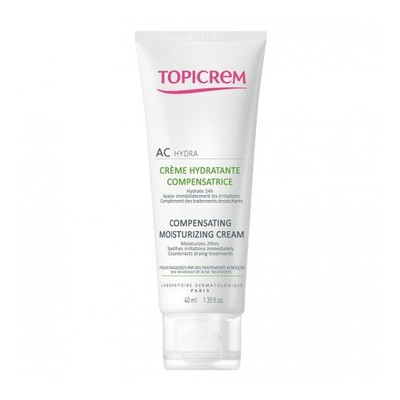 TOPICREM AC AC Hydra Compensating Moisturizing Cream Καταπραΰντική Κρέμα Προσώπου Για Κανονικά & Μεικτά Δέρματα 40ml