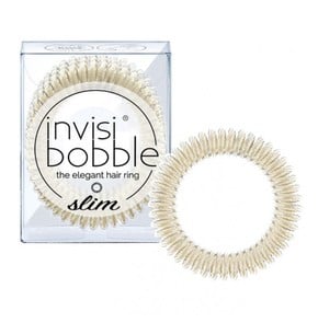 Invisibobble Slim Stay Gold Λαστιχάκι Μαλλιών, 3τμ