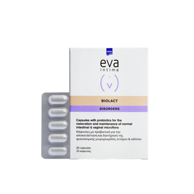 Intermed Eva Biolact Capsules Προβιοτικά για την Ε