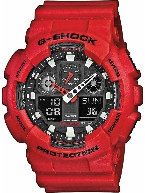 G-SHOCK Red Rubber Strap