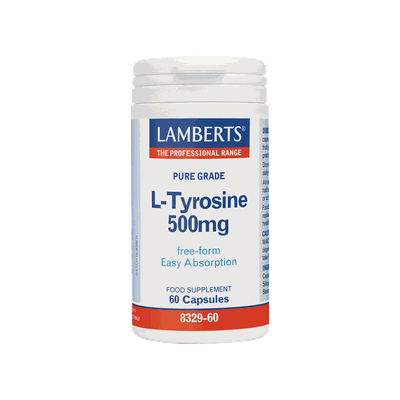 Lamberts L-Tyrosine 500mg 60caps