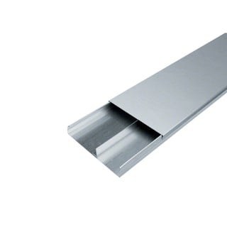 Floor Trunking Metal 240x38 with 2 Compartments