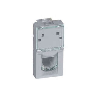 Mosaic RJ11 4 Contacts Socket Recessed White 79231