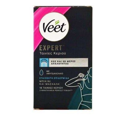 Veet Expert Ταινίες Αποτρίχωσης για Μπικίνι & Μασχ