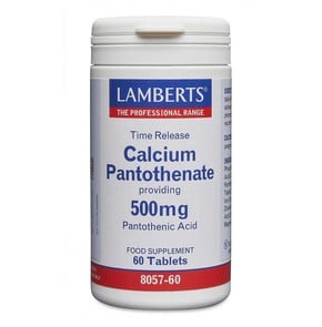 Lamberts Calcium Pantothenate 500MG, 60tabs