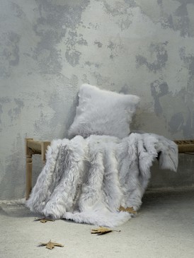 Κουβέρτα Velvet - Gray