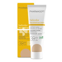 Pharmasept Heliodor Face Tinted Sun Cream SPF30 - Αντηλιακή Κρέμα Προσώπου με Χρώμα, 50ml