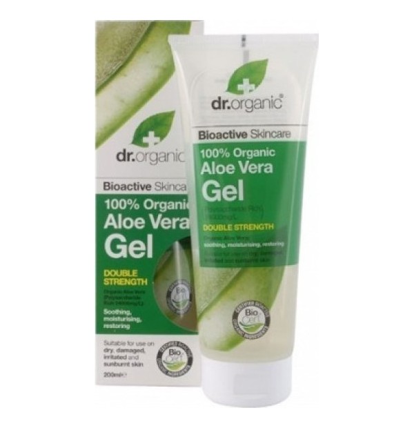 Dr.Organic Aloe Vera Skin Lotion Ενυδατικό Γαλάκτωμα Σώματος με Βιολογική Αλόη Βέρα, 200 ml