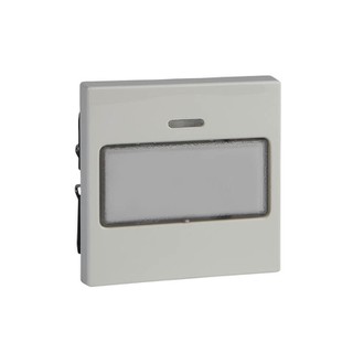 Merten Μ Switch Plate with Indicator and Label Whi