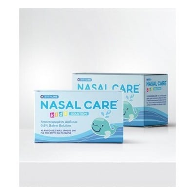 SYFALINE Nasal Care Kids Solution Αποστειρωμένο 0,9% Διάλυμα Σε Αμπούλες Των 5ml x40