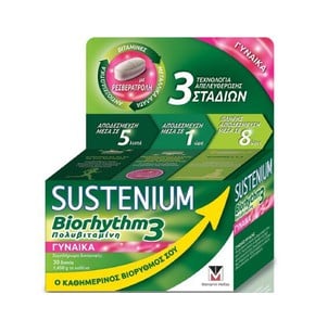 Menarini Sustenium Biorhythm 3 Woman Multivitamin-