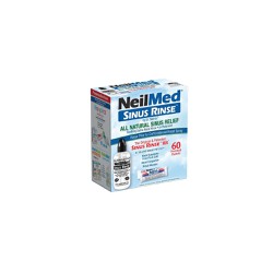 NeilMed Sinus Rinse Σύστημα Ρινικών Πλύσεων Για Ενήλικες 60 φακελίσκοι