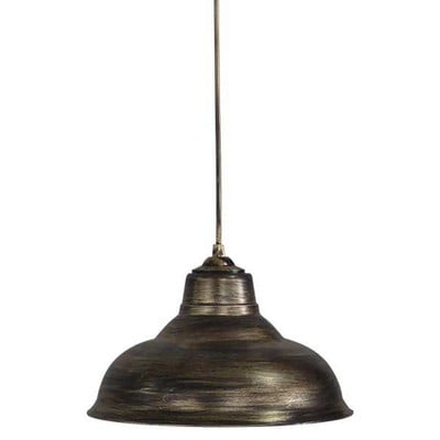 Pendant Light 1xE27 Plastic Bronze Public 1/L