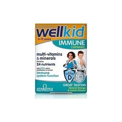 Vitabiotics Wellkid Immune 30 chewable tabs