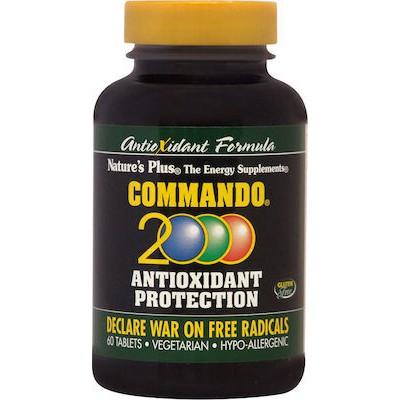 NATURES PLUS Commando 2000 - Συμπλήρωμα Διατροφής Με Αντιοξειδωτική Φόρμουλα Χ60 Ταμπλέτες