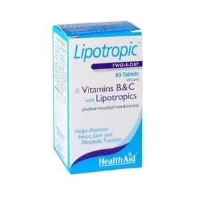 Health Aid Lipotropic Vitamins BC with Lipotropics