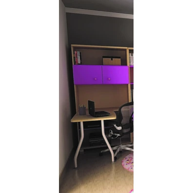 Wooden Desk with Drawers 